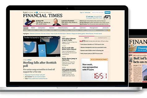 financial times online media kit